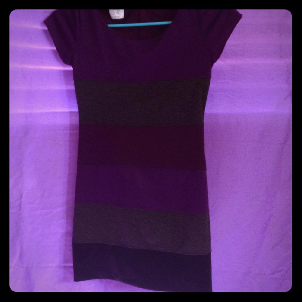 Un deux trois dress striped